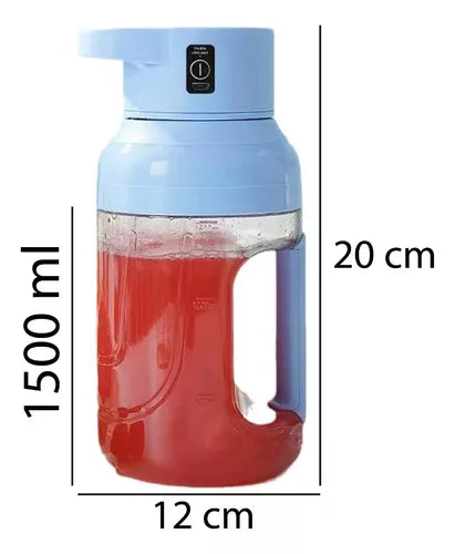 Botella Mini Licuadora Recargable 1500ml